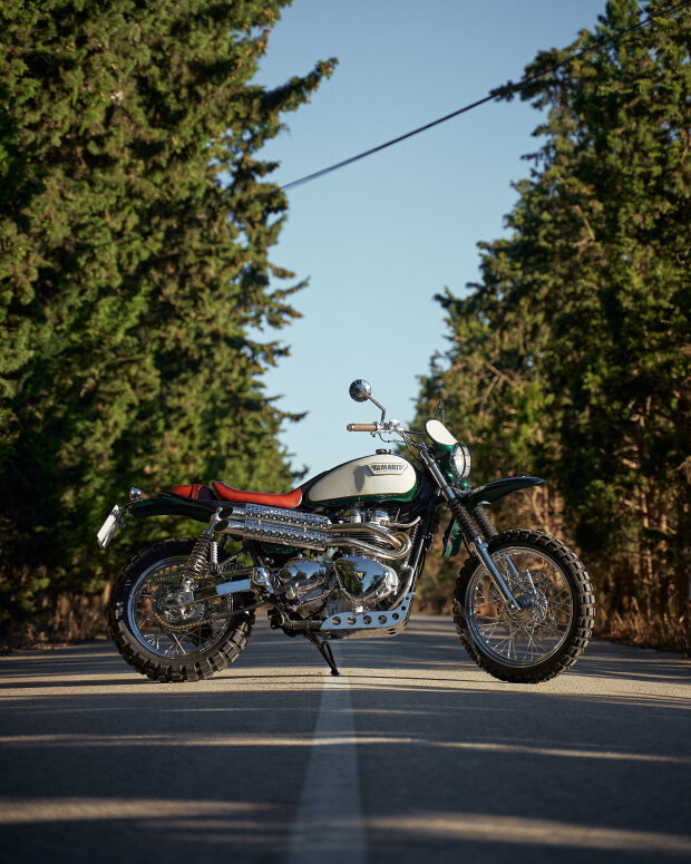 triumph bonneville t100 tracker tamarit antares