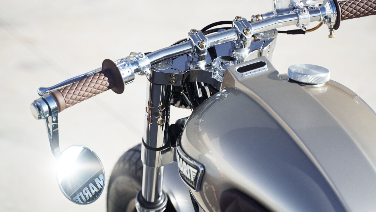 triumph bonneville t100 brat style tamarit aileen