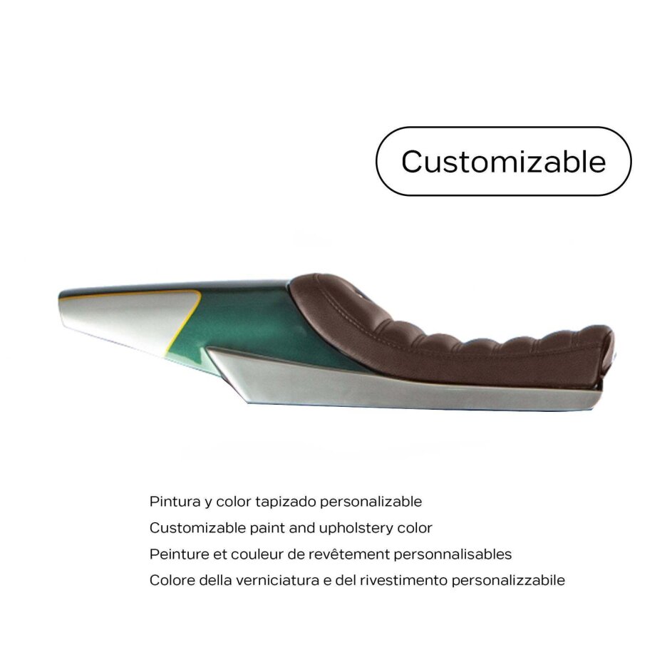 Asiento Austin - Custom / Brown Upholstery