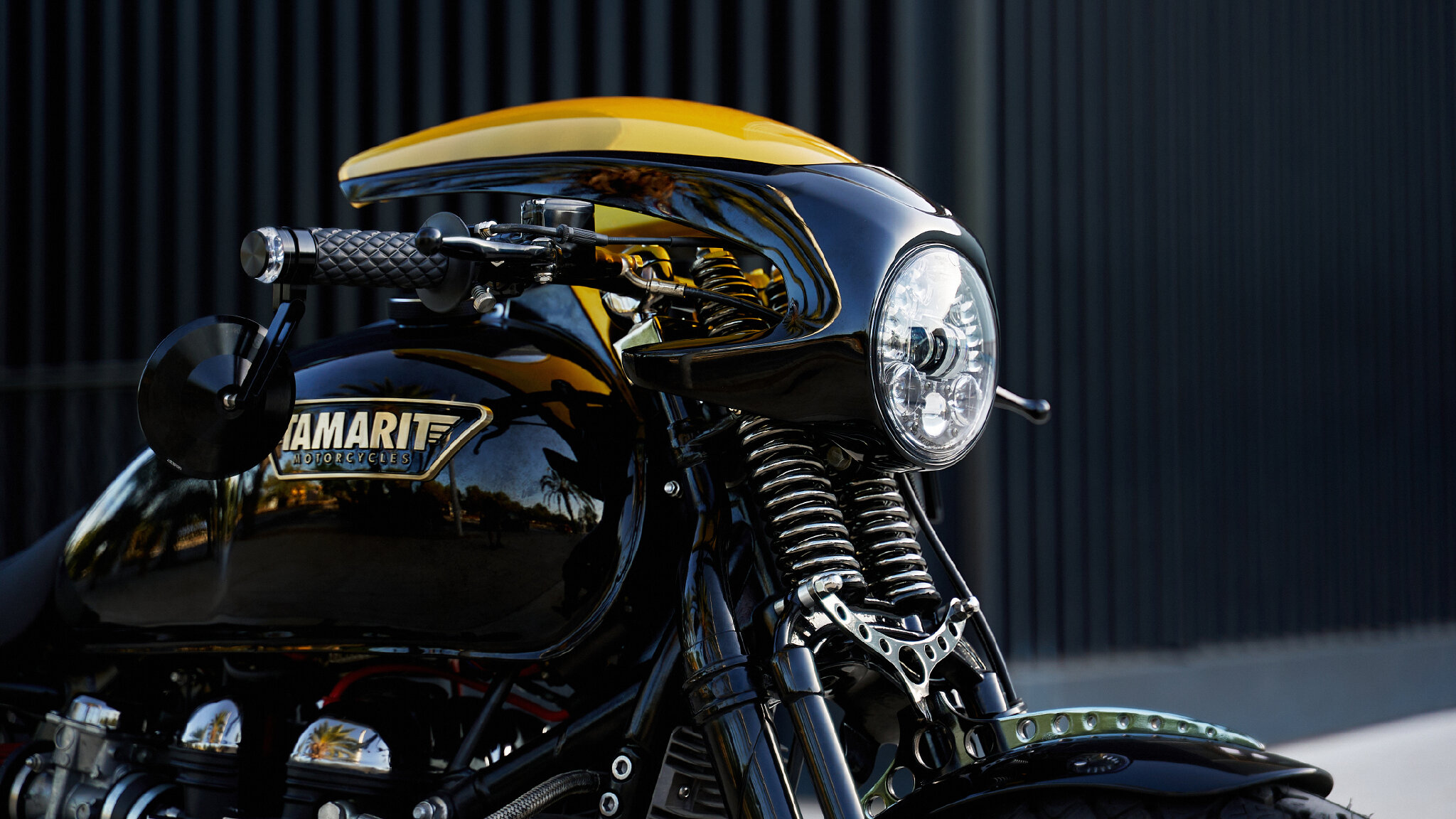 triumph bonneville t100 caferacer tamarit vaélica