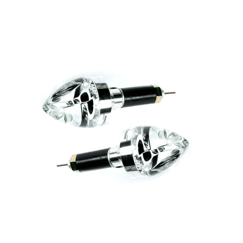 Intermitente Manillar Led Motogadget Mo-Blaze Cone 6001011 - Silver